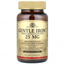 Бісгліцинат заліза, Gentle iron 25 мг,  180 капсул